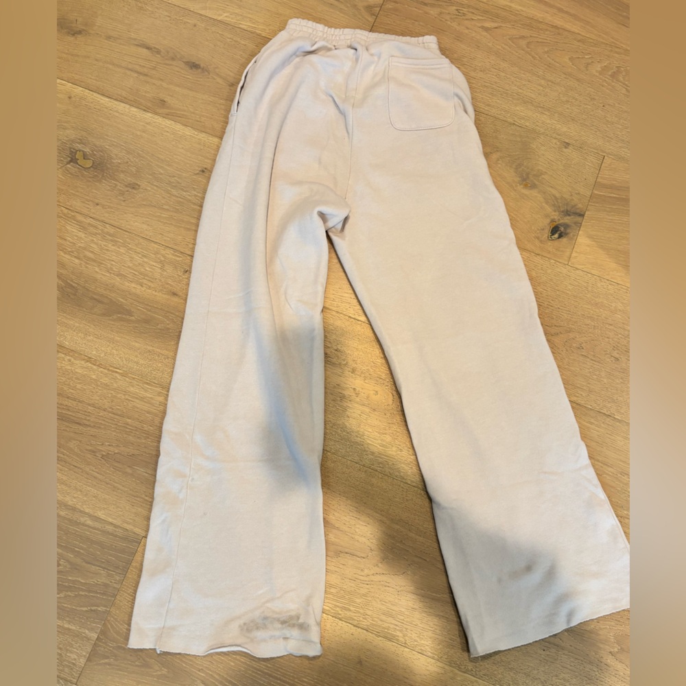 Aviator nation wide leg pocket sweatpants - dove - Picture 3 of 5